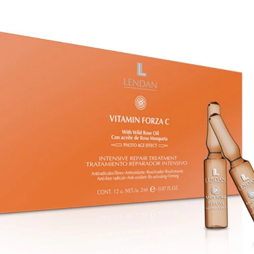 Lendan -  Lendan Intensywne serum naprawcze do twarzy w ampułkach